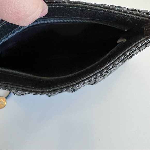 Elegant Black Sequin Shoulder Bag - Picture 6 of 9